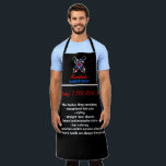 ポールロゴブラックレッドネイビー理容師 エプロン<br><div class="desc">ポールロゴブラックレッドネイビー理容師</div>