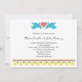 ポールヴィダラブバーズパペルピカド招待状 招待状 (正面)