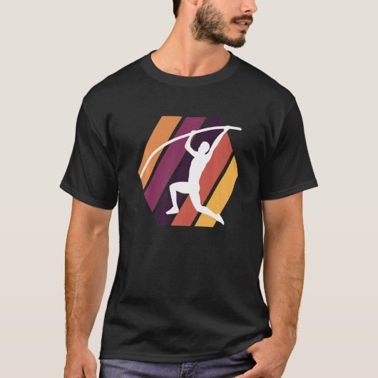 ポールヴォールティングポールバーターポールボルト Tシャツ (正面)