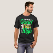 ポールヴォールティングポールバーター良い植物Tが必要 Tシャツ (正面フル)