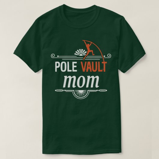 ポールヴォールティングポールヴォールトママ1 Tシャツ (デザイン正面)