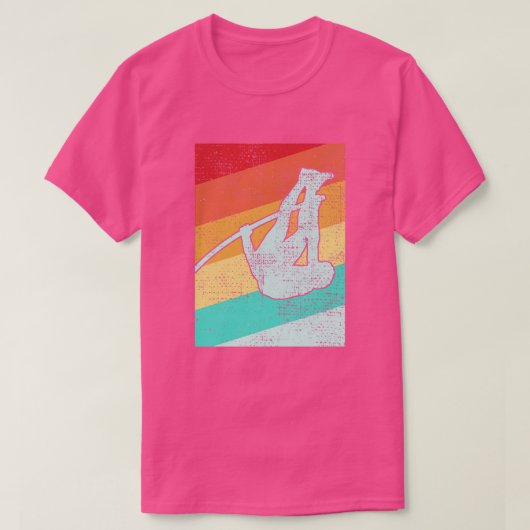 ポールヴォールティングレトロ2 Tシャツ (デザイン正面)