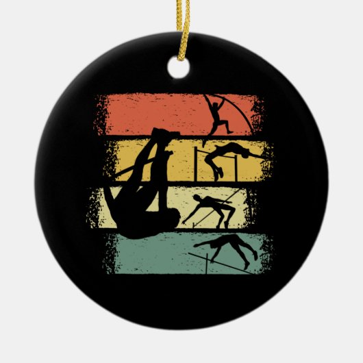 ポールヴォールトレトロヴィンテージ セラミックオーナメント (正面)