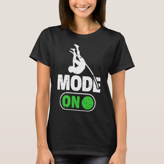 ポールヴォールト上モード Tシャツ (正面)