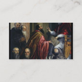 ポール法皇法令を引き渡すIV 名刺 (裏面)