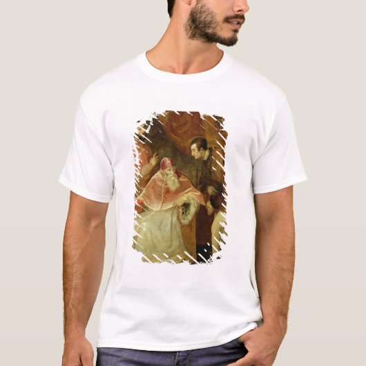 ポール法皇IIIおよび彼の甥1545年 Tシャツ (正面)