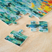 ポール賛美・シニャックによるグロイでのマグロ船団の ジグソーパズル (側面)