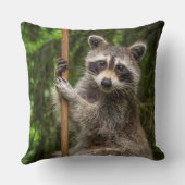 ポール踊りラクーン クッション (裏面)