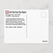 ポール・カイウガ葉書 ポストカード (裏面)