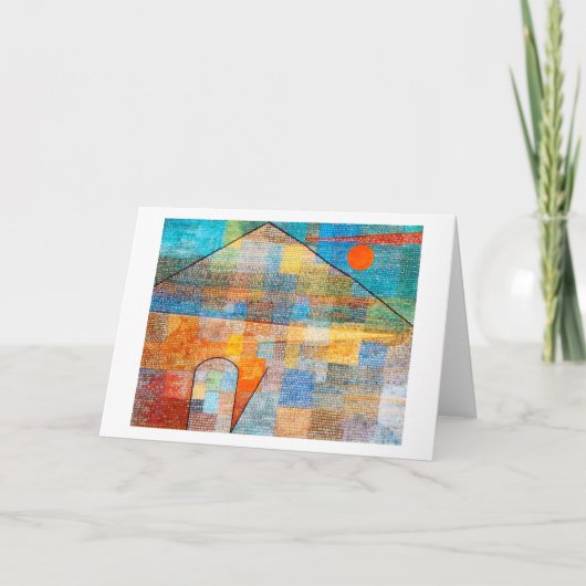 ポール・クリー・アド・パルナッサム カード (正面)