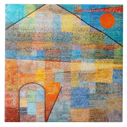 ポール・クリー・アド・パルナッサム タイル (正面)