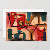 ポール·クリー-バミュート·エグジベランス、抽象芸術·アート シーズンカード (正面/裏面)