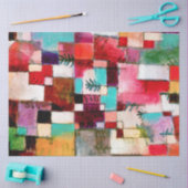 ポール・クリー・レッド・グリーン・アンド・バイオレット 薄葉紙 (クラフト)