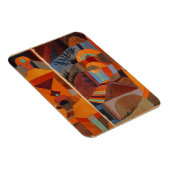 ポール・クリー・抽象芸術・アモダンート・オ絵画レンジズ マグネット (右側)