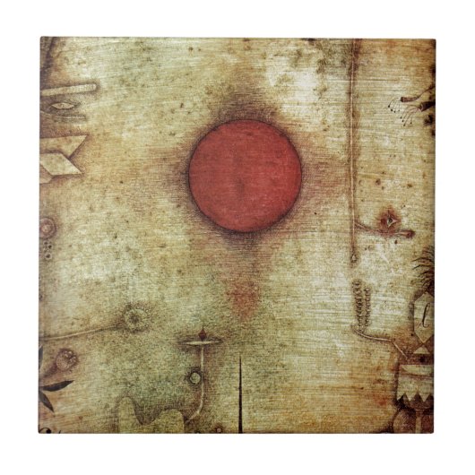 ポール・クレア・アド・マルギネム絵画ズ タイル (正面)