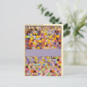 ポール・クレーによって夜の闇から現れた ポストカード (スタンド正面)