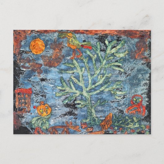 ポール・クレーによる北の童話 – アーモダント ポストカード (正面)