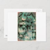 ポール・クレーによる夢の都市 ポストカード (正面/裏面)