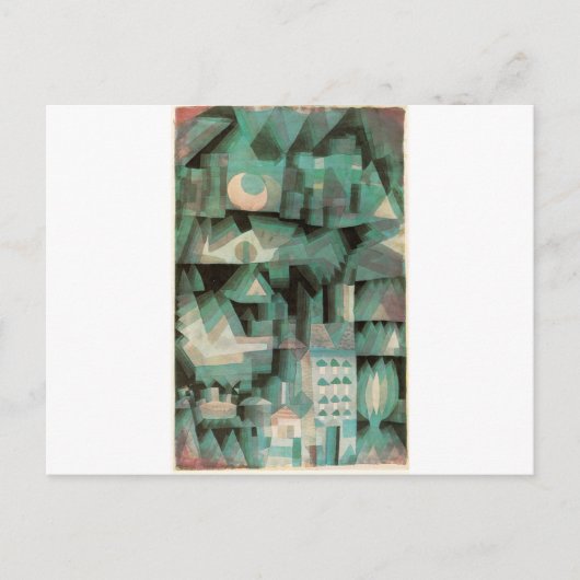 ポール・クレーによる夢の都市 ポストカード (正面)