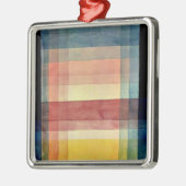 ポール・クレーによる平野の建築 メタルオーナメント (左)