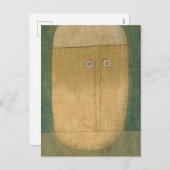 ポール・クレーによる恐怖の仮面 シーズンポストカード (正面/裏面)