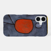 ポール・クレーによる抽象画のiPhoneケース「Umbrella Dreams」 iPhone 16ケース (裏面横)