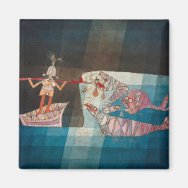 ポール・クレーによる船員オペラのバトルシーン マグネット