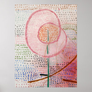 ポール・クレーによる開花デジタル復元 ポスター