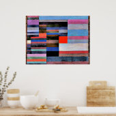 ポール・クレーのアートワーク、火の夕べ ポスター (キッチン)