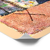 ポール・クレーのアートワーク、荒れ果てた風景 ポスター (角)