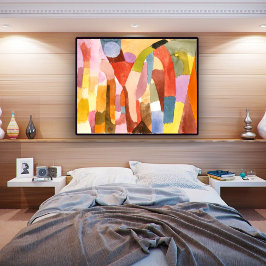 ポール・クレーのヴォールティング室の移動 ポスター