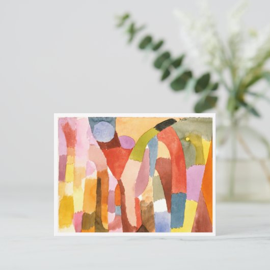 ポール・クレーのヴォールティング室の移動 ポストカード (スタンド正面)