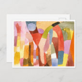 ポール・クレーのヴォールティング室の移動 ポストカード (正面/裏面)