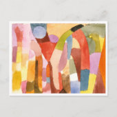 ポール・クレーのヴォールティング室の移動 ポストカード (正面)