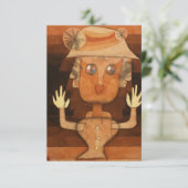 ポール・クレーの操り人形 サンキューカード (スタンド正面)