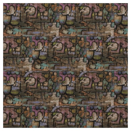 ポール・クレーの洪水の後 ファブリック (見本)