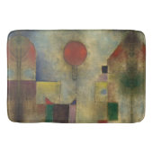 ポール・クレーの赤いバルーン バスマット (正面)