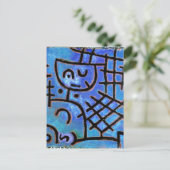 ポール・クレーは有名絵画な、捕虜という名前の男だ。 ポストカード (スタンド正面)