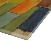 ポール・クレースタイルの海老庵の水彩画 カッティングボード (角)