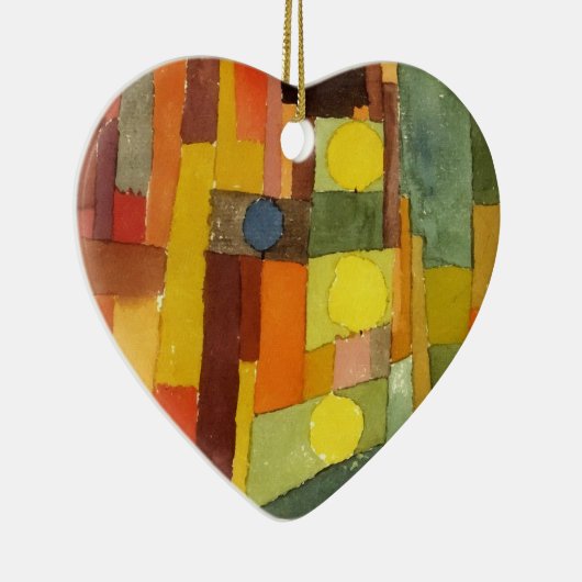 ポール・クレースタイルの海老庵の水彩画 セラミックオーナメント (右)