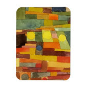 ポール・クレースタイルの海老庵の水彩画 マグネット (縦)