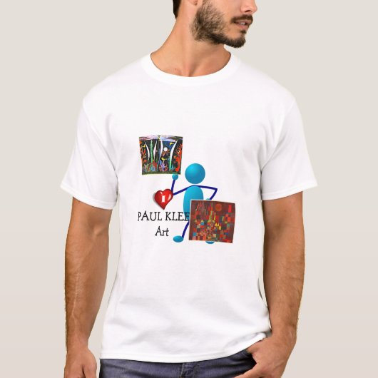 ポール・クレー作品が好き Tシャツ (正面)