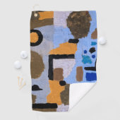 ポール・クレー作曲抽象芸術絵画ズ・アモダンート ゴルフタオル (インサイチュ)