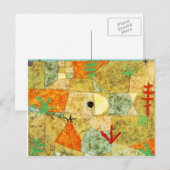 ポール・クレー南部の庭園 ポストカード (正面/裏面)