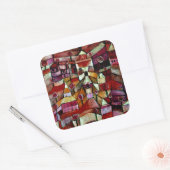 ポール・クレー絵画ズ・オース・ガーデン スクエアシール (封筒)