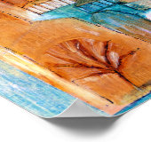 ポール・クレー絵画ズ、ファサード・ブラウン・グリーン ポスター (角)