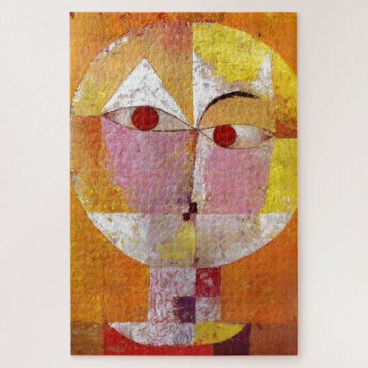 ポール・クレー絵画セネシオ ジグソーパズル (縦)