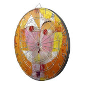 ポール・クレー絵画セネシオ ダーツボード (正面右)