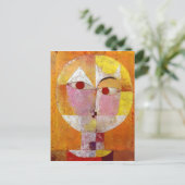 ポール・クレー絵画セネシオ ポストカード (スタンド正面)