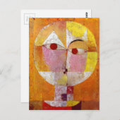 ポール・クレー絵画セネシオ ポストカード (正面/裏面)